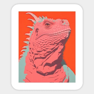 Iguana Bright Design Sticker